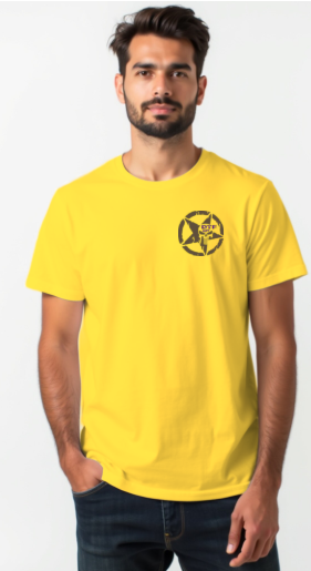 Robot with middle fingers up