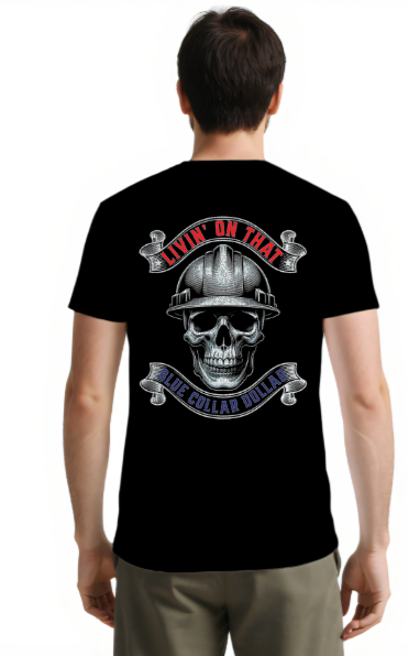 T-shirt for the blue collar man