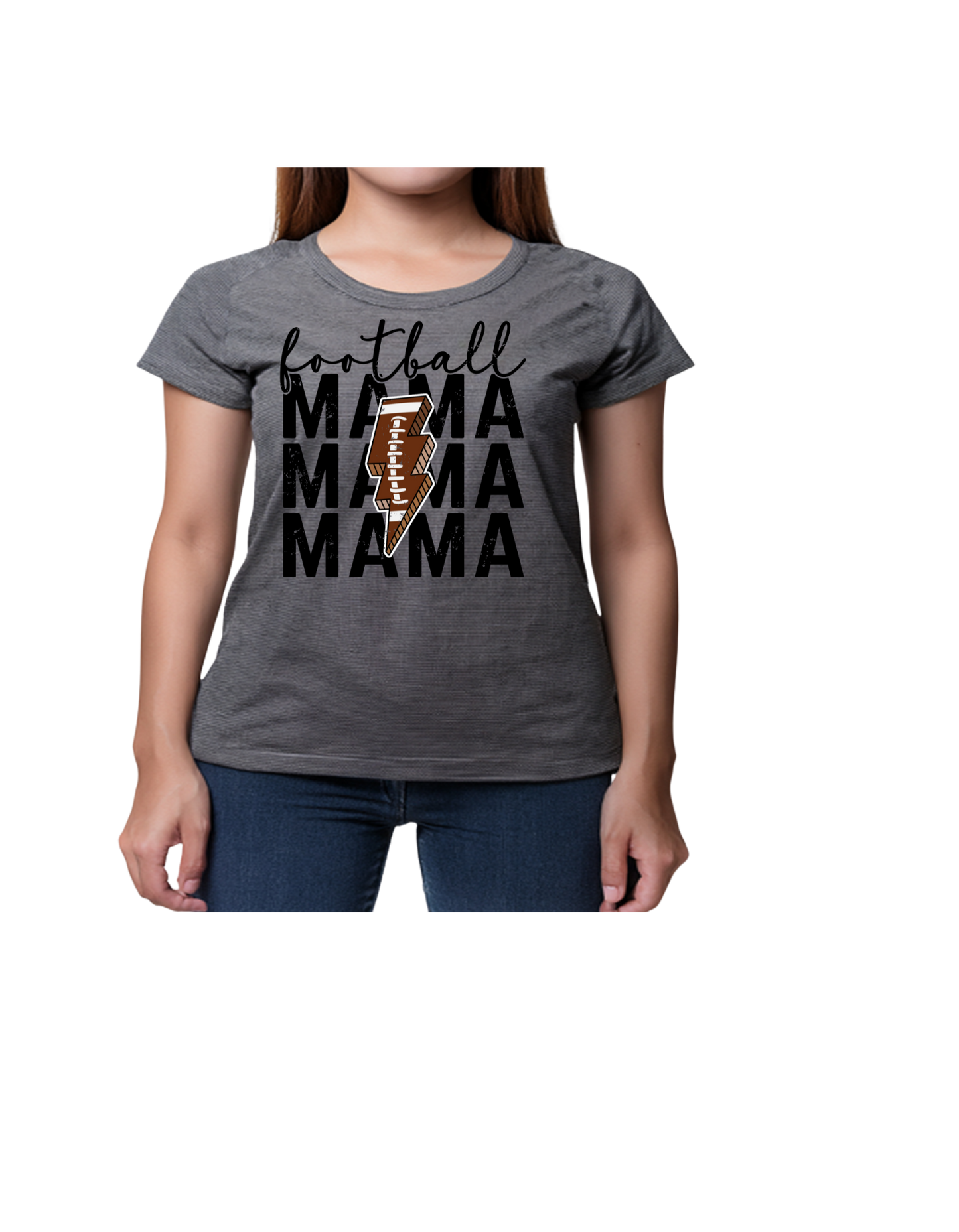 Football mom 3 T-shirt