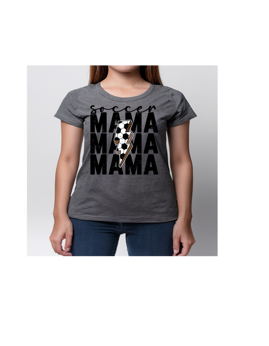 soccer mom 3 t-shirt