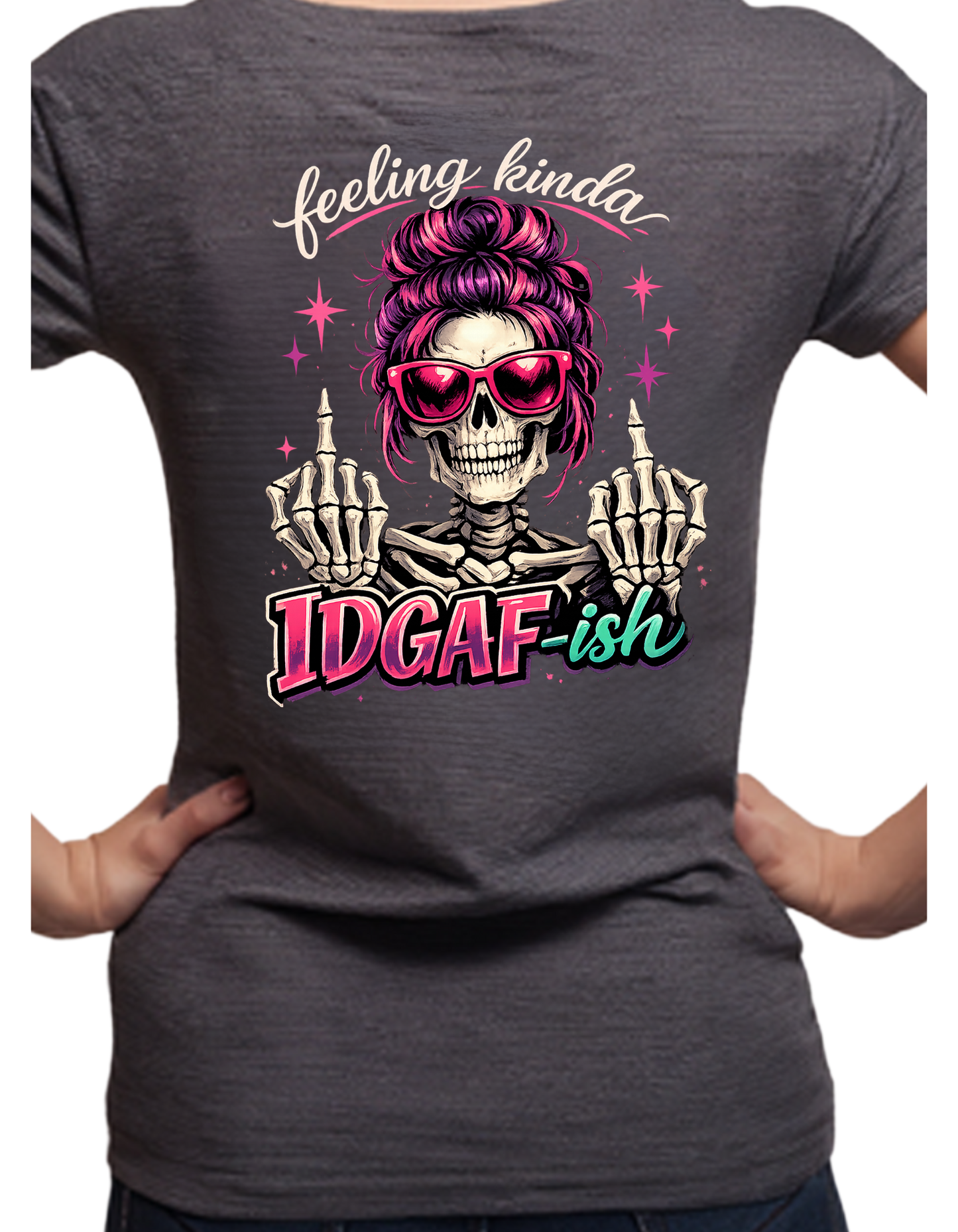 IDGAF-ish pink