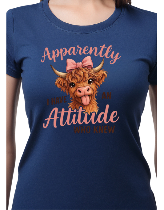 apparently i have an attitude who know
