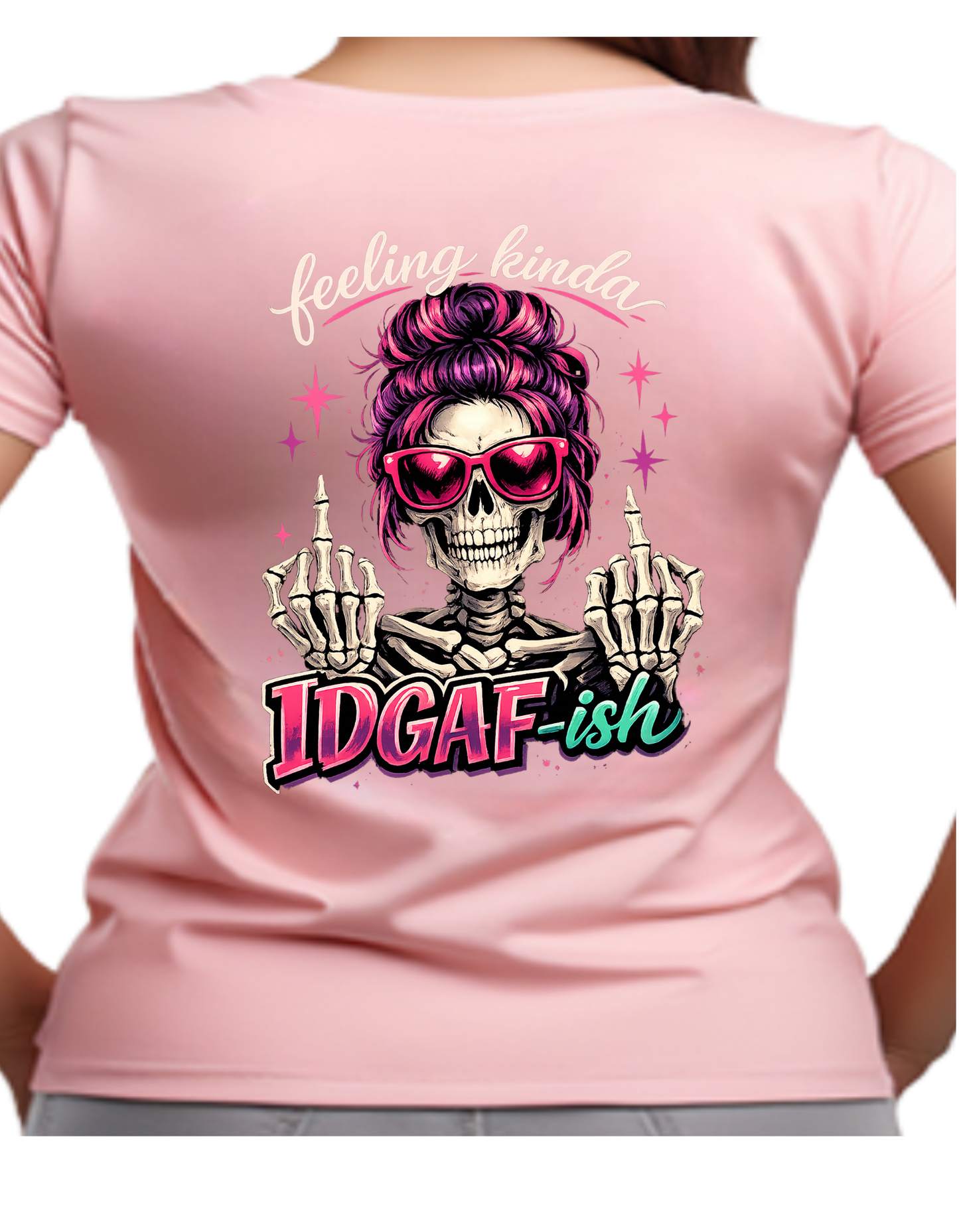 IDGAF-ish pink