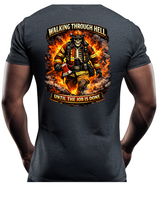 Walking through fire
