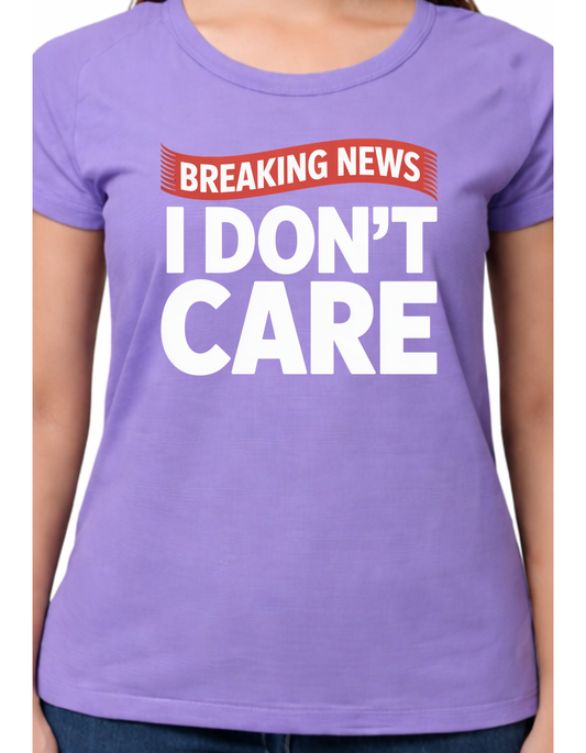 I don't care