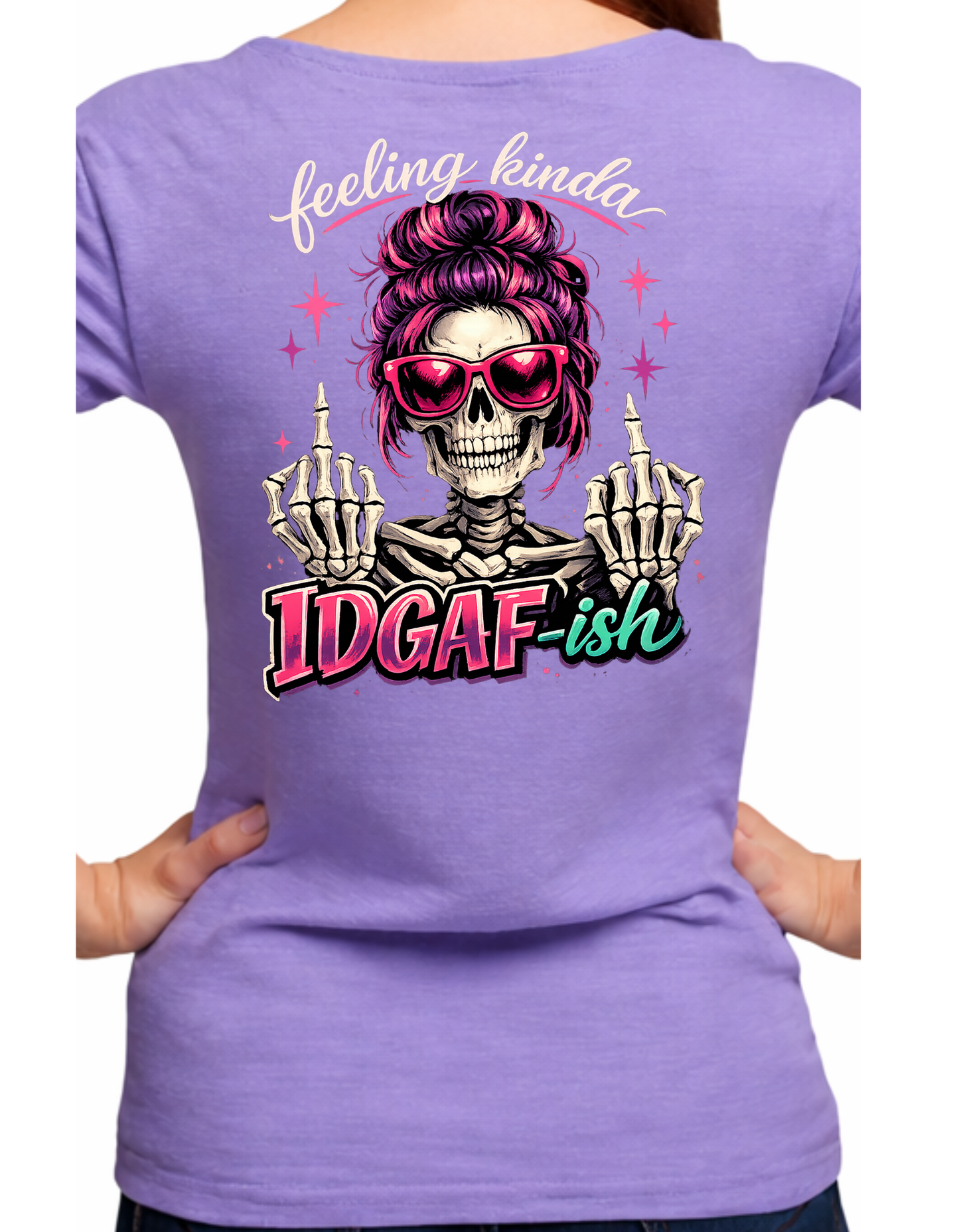 IDGAF-ish pink
