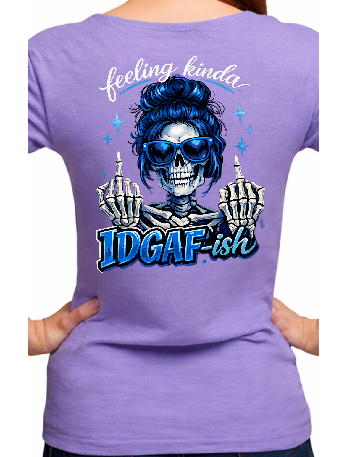 IDGAF-ish Blue