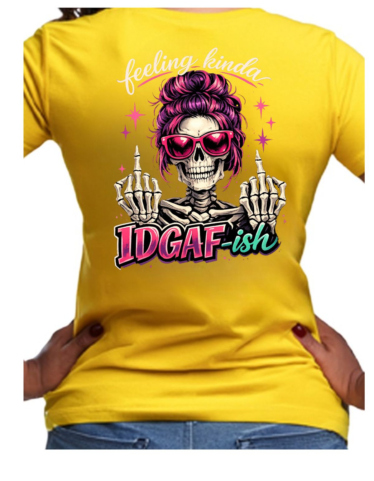 IDGAF-ish pink