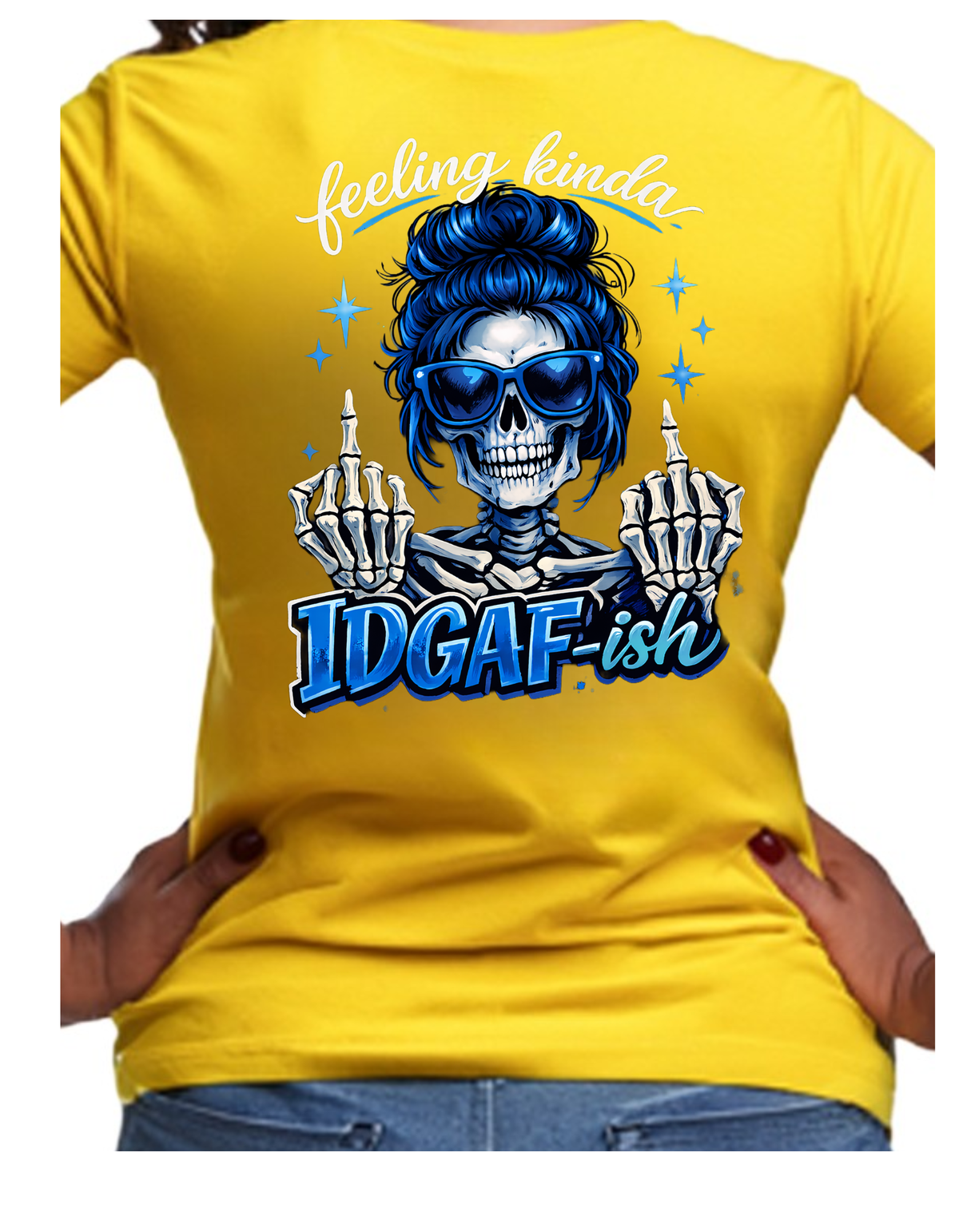 IDGAF-ish Blue